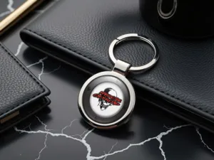 Keyrings Women Modern High-Quality Metal X